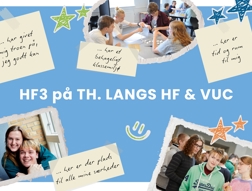 HF3 På TH. Langs Postkort