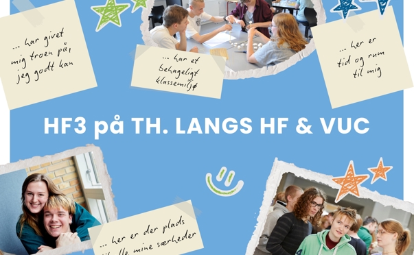 HF3 På TH. Langs Postkort